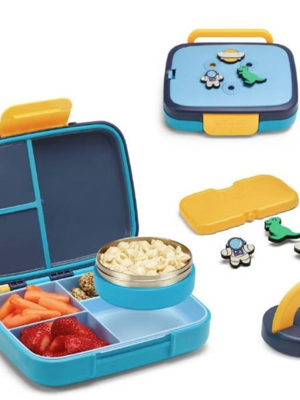 Ello Lunchbox with charms to decorate